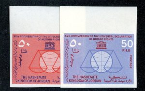 1963 Jordan Sc # 405/06 mnh** cv. $1.40++ ( 2477 WX )