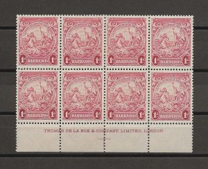 BARBADOS 1938/47 SG 249 MNH/MINT Cat £2200