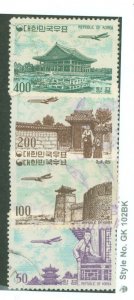 Korea #C23-C26 Used Single (Complete Set)