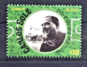 URUGUAY 2005 SPORT SOCCER FOOTBALL CARLOS SOLE RADIAL RELATOR YV 2231 MNH