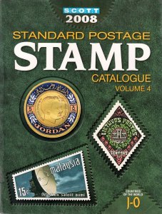 Scott 2008 Edition Catalogs - Standard Postage Stamp Catalogs - Volumes 1-6