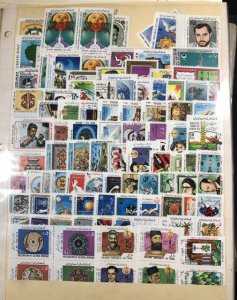 Worldwide Stamps On Stock Pages British Colonies & More