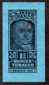 Springer TF1108(TF901), Series 125, 1955, 1 3/8oz, Tobacco Stamp, Used, USA