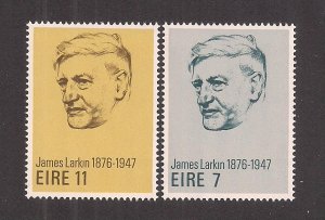 IRELAND SC# 385-86   FVF/MNH 1976