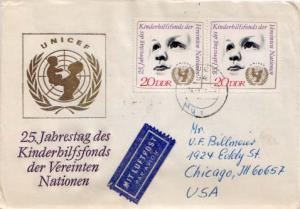 Germany D.D.R., First Day Cover, United Nations Related