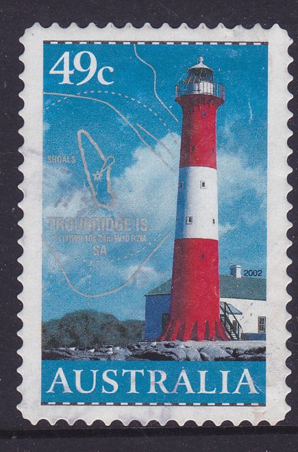 Australia - 2002 Lighthouses Troubridge Is -used 49c