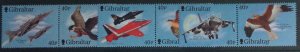GIBRALTAR 2001 WINGS OF PREY 3rd SERIES  SG982/7 UNMOUNTED MINT