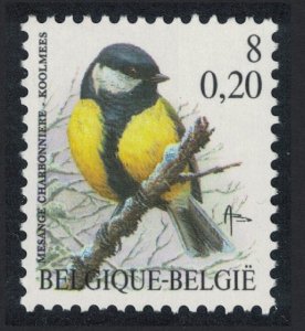 Belgium Great tit Bird Buzin 'Mesange Charbonniere' 8f-€0.20 2000 MNH