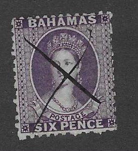 Bahamas #14  6p Victoria (U)  CV$85.00