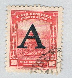 Colombia C194ish Used Symbol of legend of El Dorado op 1950 (BP76721)