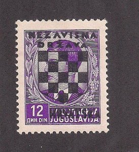 CROATIA SC# 20  VF/ MOG 1941