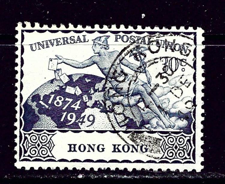 Hong Kong 182 Used 1949 from UPU set