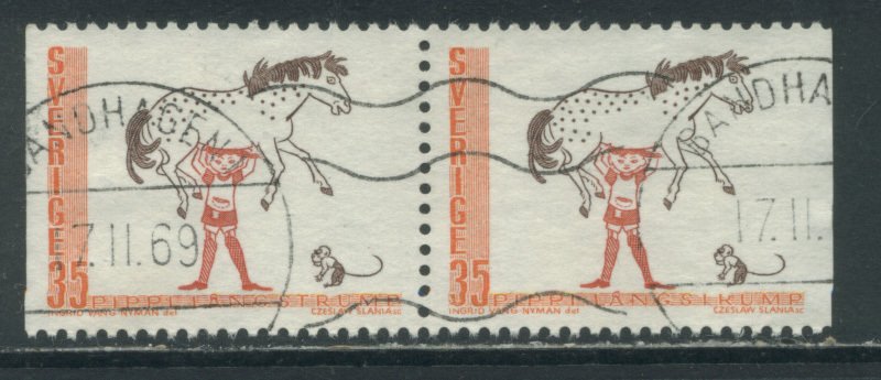 Sweden 839  Used pair (8