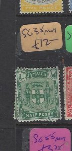 JAMAICA  (P2901B)  ARMS  1/2D  SG 38   MOG 