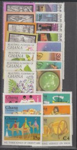 Ghana SC 670-685, 692-697 Mint, Never Hinged