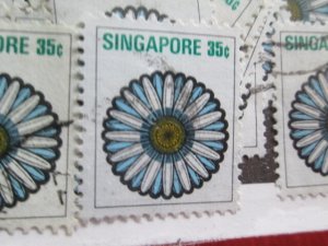 Singapore #195 used  2024 SCV = $0.65