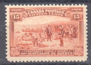 Canada #102 XF NH - SUPERB C$1050.00