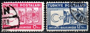 Turkey #785-6 F-VF Used CV $9.75 (X6715)
