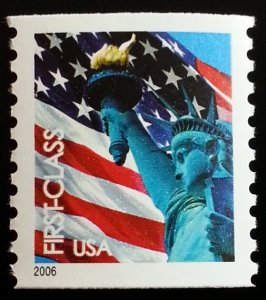 2006 39c Statue of Liberty & Flag, Coil WA Scott 3967 Mint F/VF NH