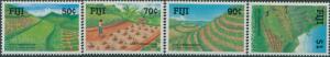 Fiji 1990 SG811-814 Soil Conservation set MNH