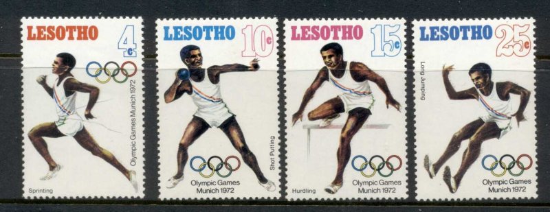 Lesotho 1972 Summer Olympics Munich MUH