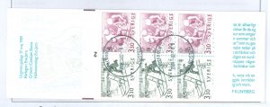 Sweden #1738a Used Single (Complete Set)
