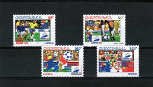 Senegal 1998 World Cup France Set(4) MNH Perf.Sc # 1308-1311