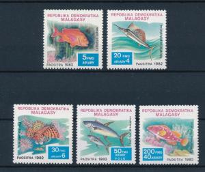 [49649] Madagascar Malagasy 1982 Marine life Fish MNH