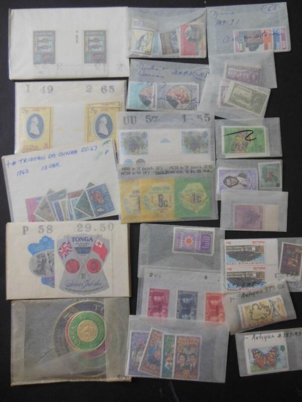 BRITISH COMMONWEALTH : Large accumulation of almost all VF MNH sgls, sets & S/S