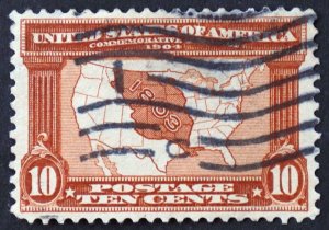 US Stamps Scott 327 - 10 Cent -- Louisiana Purchase -- USED.