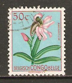 Belgian Congo   #268  used  (1952)  