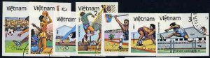 Vietnam 1992 Olympic Games (1984) imperf set of 7 cto use...