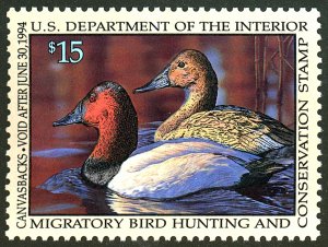 U.S. #RW60 MINT OG NH