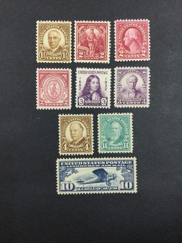 US CHOICE GROUP MINT OG NH EST. $60 LOT #7132