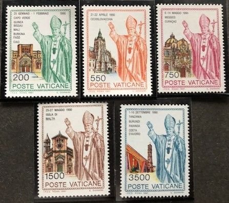 Vatican City 890-894 MNH