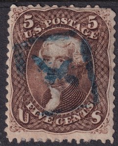 #76 Used, Fine+, 1 short perf (CV $125 - ID40680) - Joseph Luft