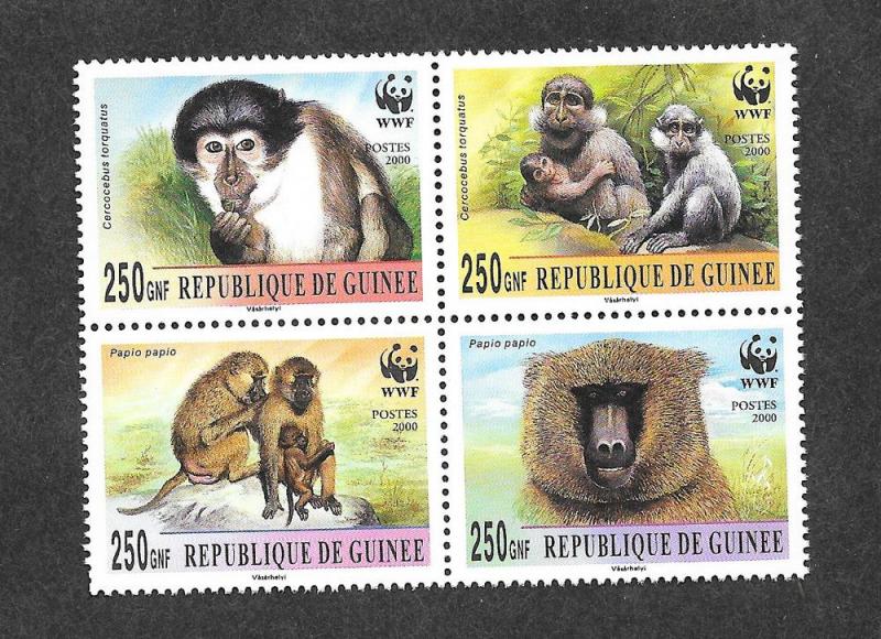 Guinea 2000 WWF Mint NH MNH WWF!