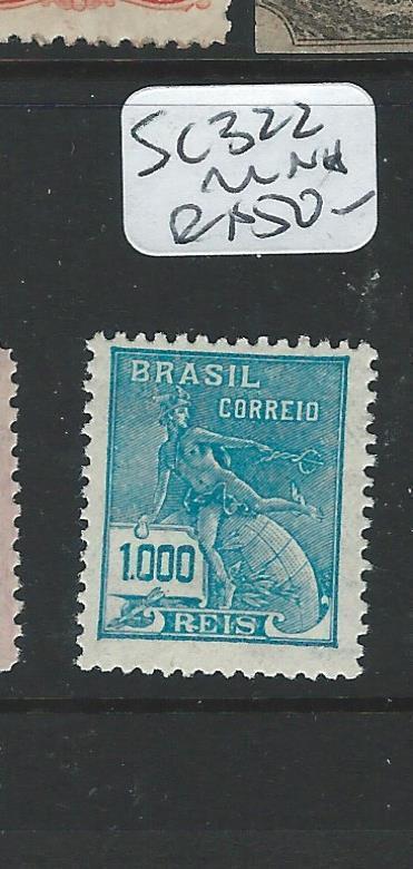 BRAZIL (PP0409B) 1000R   SC 322  MNH