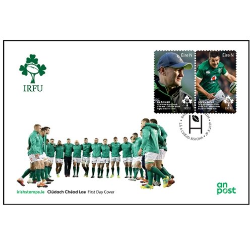 2019 Ireland Stamps  - Irish Rugby.  FDC