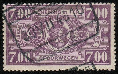 Belgium#Q255 - Parcel Post & Railway Stamps - Used