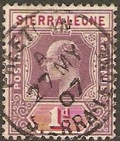 Sierra Leone 1904 Scott 78 King Edward VII used