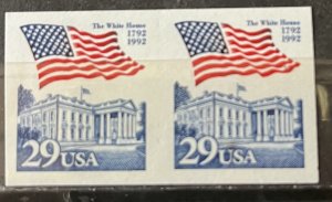 U.S. #2609a Imp. MNH Pair