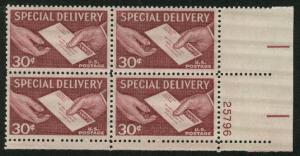 #E21  30c Letter & Hands