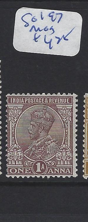 INDIA   (P2509B)  KGV   1A  SG 197   MOG