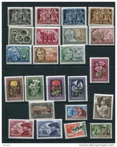 Hundary 1950 Accumulation MNH/MH Cv 72 euro