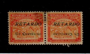 Panama I6 & I6a Error Overprint Pair