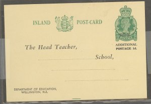 New Zealand  1968 QE II 2c + 1c Edcation P.C., low hyphen