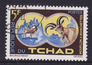 Chad 1965 Fauna Protection Burbury Sheep 5f - CTO NH