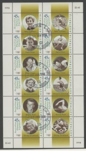 Australia  #1634 Used Multiple (Olympics)