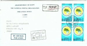 73957 - EGYPT  - POSTAL HISTORY - OFFICIAL FDC COVER  with INFORMATION  1989